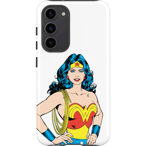 DC Comics Wonder Woman Classic Art Pose Galaxy S23 Plus Pro Case