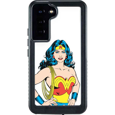 DC Comics Wonder Woman Classic Art Pose Galaxy S23 Plus Waterproof Case