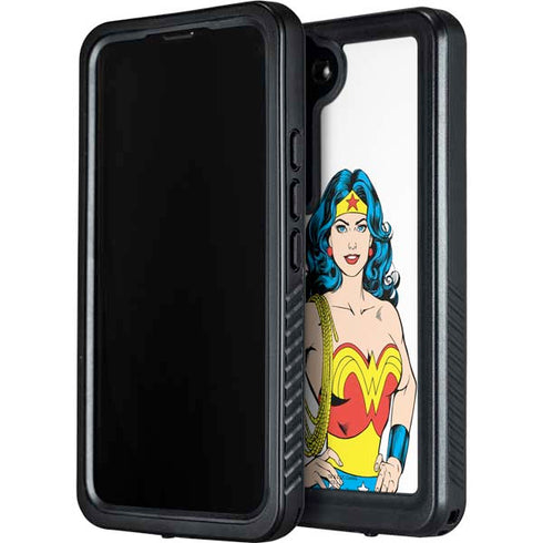 DC Comics Wonder Woman Classic Art Pose Galaxy S23 Plus Waterproof Case