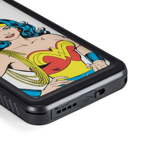 DC Comics Wonder Woman Classic Art Pose Galaxy S23 Waterproof Case