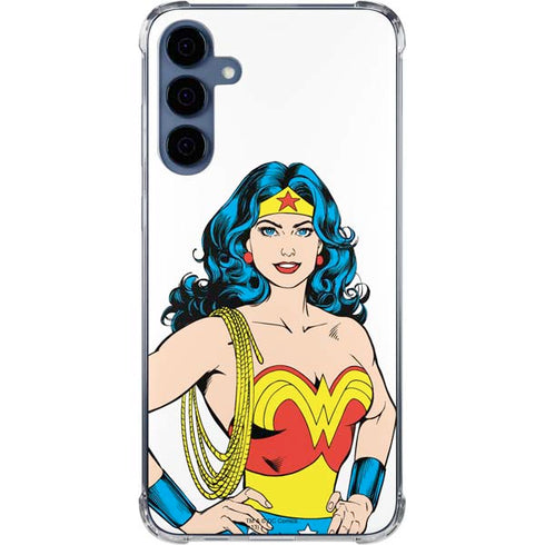 DC Comics Wonder Woman Galaxy S24 Clear Case
