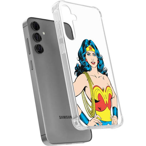 DC Comics Wonder Woman Galaxy S24 Plus Clear Case