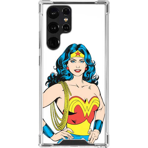 DC Comics Wonder Woman Galaxy S24 Ultra Clear Case
