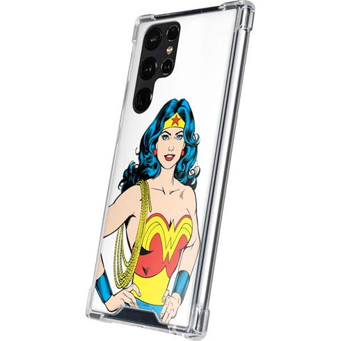 DC Comics Wonder Woman Galaxy S24 Ultra Clear Case