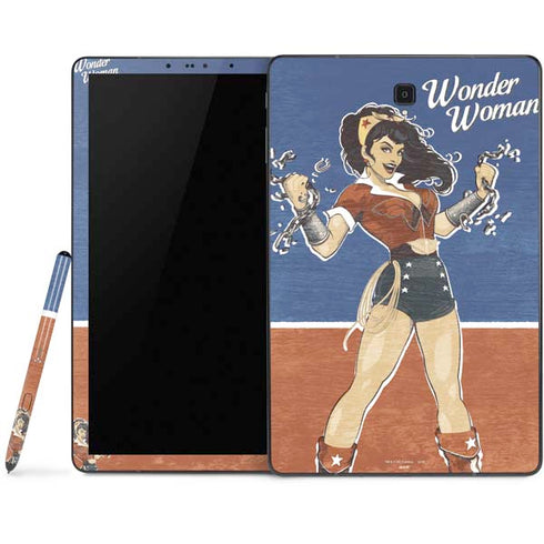 DC Comics Bombshells Wonder Woman Bombshell Samsung Galaxy Tab Skin