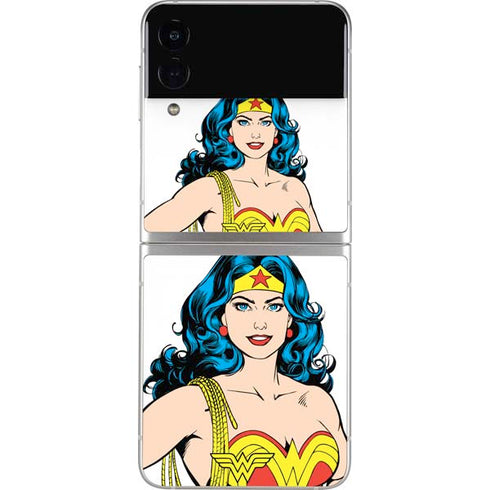 DC Comics Wonder Woman Classic Art Pose Galaxy Z Flip3 5G Skin