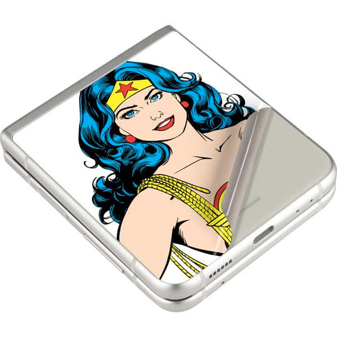 DC Comics Wonder Woman Classic Art Pose Galaxy Z Flip3 5G Skin