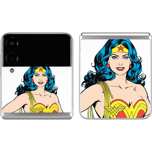 DC Comics Wonder Woman Classic Art Pose Galaxy Z Flip4 5G Skin