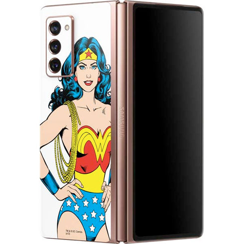 DC Comics Wonder Woman Classic Art Pose Galaxy Z Fold2 5G Skin