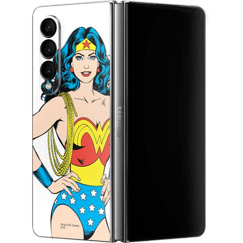 DC Comics Wonder Woman Classic Art Pose Galaxy Z Fold4 5G Skin