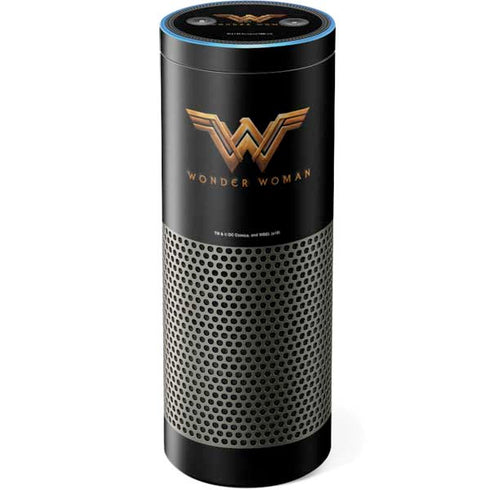 DC Comics Wonder Woman Gold Emblem Amazon Echo Skin