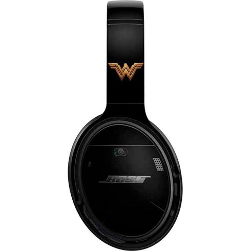 DC Comics Wonder Woman Gold Emblem Bose QuietComfort 35 II Headphones Skin