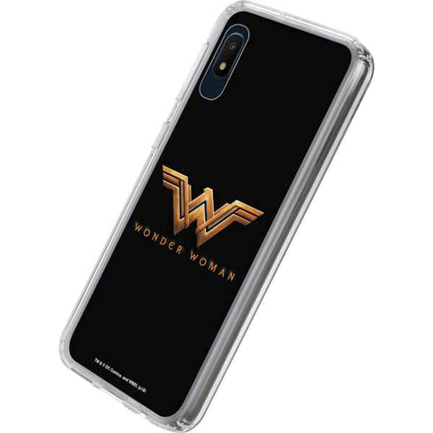 DC Comics Wonder Woman Gold Emblem Galaxy A10e Clear Case