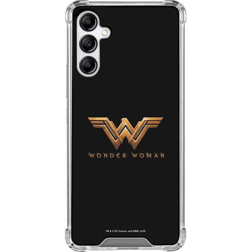 DC Comics Wonder Woman Gold Emblem Galaxy A14 5G Clear Case