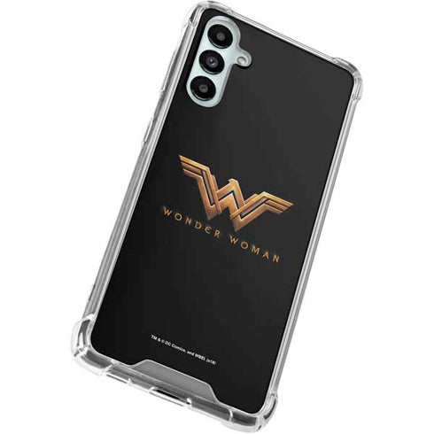 DC Comics Wonder Woman Gold Emblem Galaxy A15 5G Clear Case