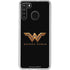 DC Comics Wonder Woman Gold Emblem Galaxy A21 Clear Case