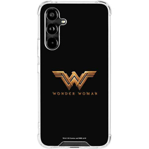DC Comics Wonder Woman Gold Emblem Galaxy A54 5G Clear Case