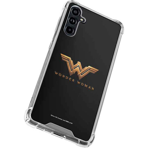 DC Comics Wonder Woman Gold Emblem Galaxy A54 5G Clear Case