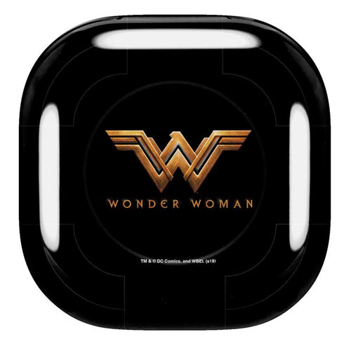 DC Comics Wonder Woman Gold Emblem Galaxy Buds Pro Skin