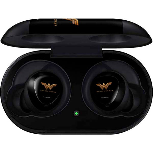DC Comics Wonder Woman Gold Emblem Galaxy Buds Skin