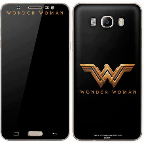 DC Comics Wonder Woman Gold Emblem Galaxy J7 Skin