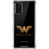 DC Comics Wonder Woman Gold Emblem Galaxy Note20 5G Clear Case