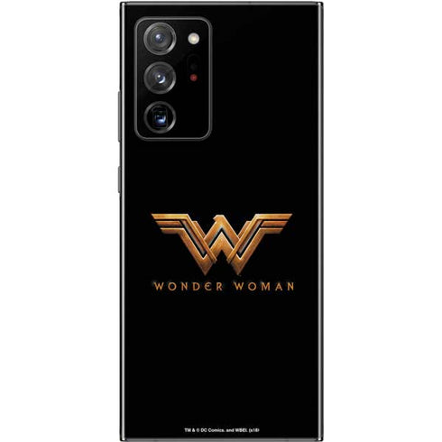DC Comics Wonder Woman Gold Emblem Galaxy Note20 Ultra 5G Skin