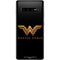 DC Comics Wonder Woman Gold Emblem Galaxy S10 Plus Skin