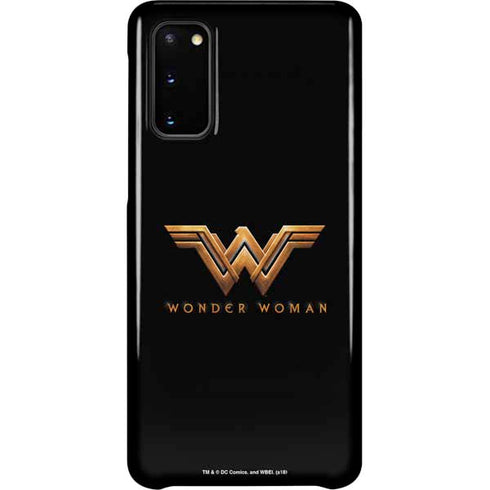 DC Comics Wonder Woman Gold Emblem Galaxy S20 Lite Case