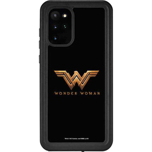 DC Comics Wonder Woman Gold Emblem Galaxy S20 Plus Waterproof Case