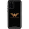 DC Comics Wonder Woman Gold Emblem Galaxy S20 Plus Waterproof Case