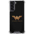 DC Comics Wonder Woman Gold Emblem Galaxy S21 5G Clear Case