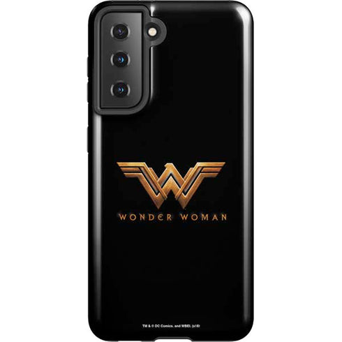DC Comics Wonder Woman Gold Emblem Galaxy S21 5G Pro Case