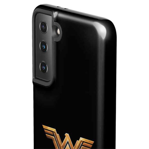 DC Comics Wonder Woman Gold Emblem Galaxy S21 FE Pro Case