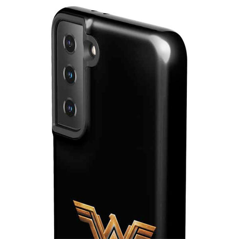DC Comics Wonder Woman Gold Emblem Galaxy S21 Plus 5G Pro Case
