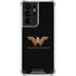 DC Comics Wonder Woman Gold Emblem Galaxy S21 Ultra 5G Clear Case
