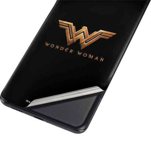 DC Comics Wonder Woman Gold Emblem Galaxy S21 Ultra 5G Skin