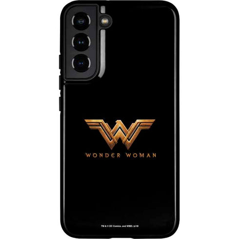DC Comics Wonder Woman Gold Emblem Galaxy S22 Plus Pro Case