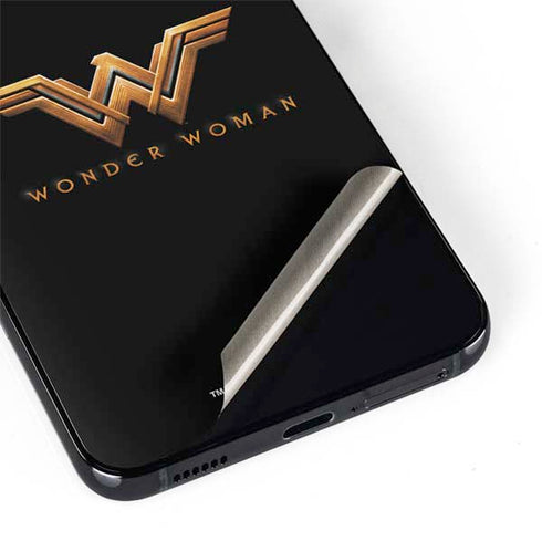DC Comics Wonder Woman Gold Emblem Galaxy S22 Skin