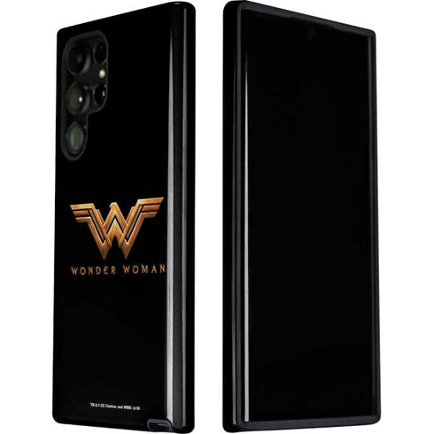DC Comics Wonder Woman Gold Emblem Galaxy S22 Ultra Pro Case