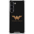 DC Comics Wonder Woman Gold Emblem Galaxy S23 Clear Case