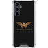 DC Comics Wonder Woman Gold Emblem Galaxy S23 FE Clear Case