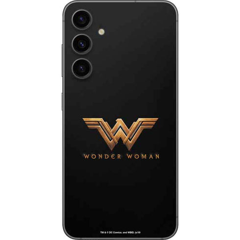 DC Comics Wonder Woman Gold Emblem Galaxy S23 FE Skin