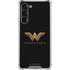 DC Comics Wonder Woman Gold Emblem Galaxy S23 Plus Clear Case
