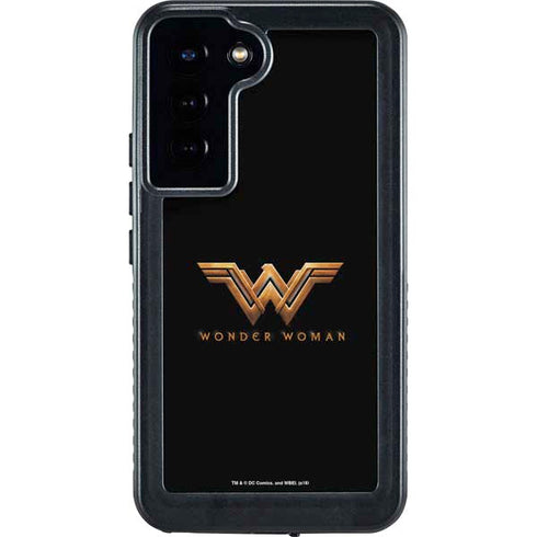 DC Comics Wonder Woman Gold Emblem Galaxy S23 Plus Waterproof Case