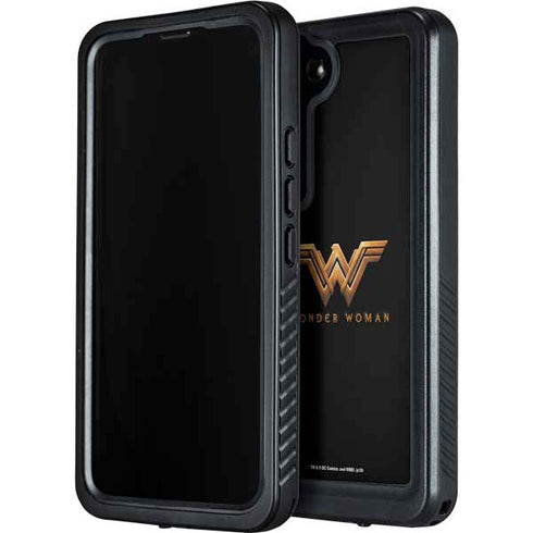DC Comics Wonder Woman Gold Emblem Galaxy S23 Plus Waterproof Case