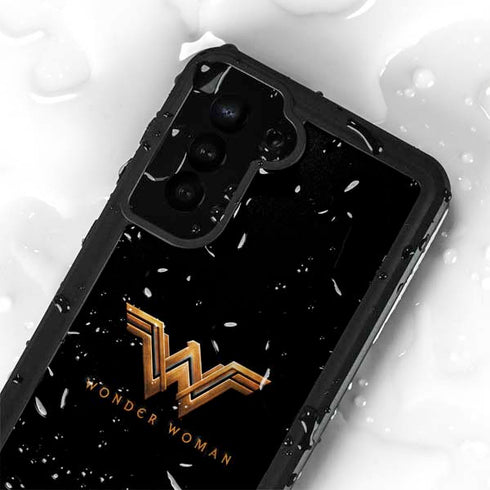 DC Comics Wonder Woman Gold Emblem Galaxy S23 Plus Waterproof Case