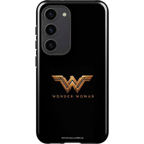 DC Comics Wonder Woman Gold Emblem Galaxy S23 Pro Case
