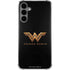 DC Comics Wonder Woman Gold Emblem Galaxy S24 Plus Clear Case