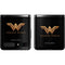 DC Comics Wonder Woman Gold Emblem Galaxy Z Flip Skin